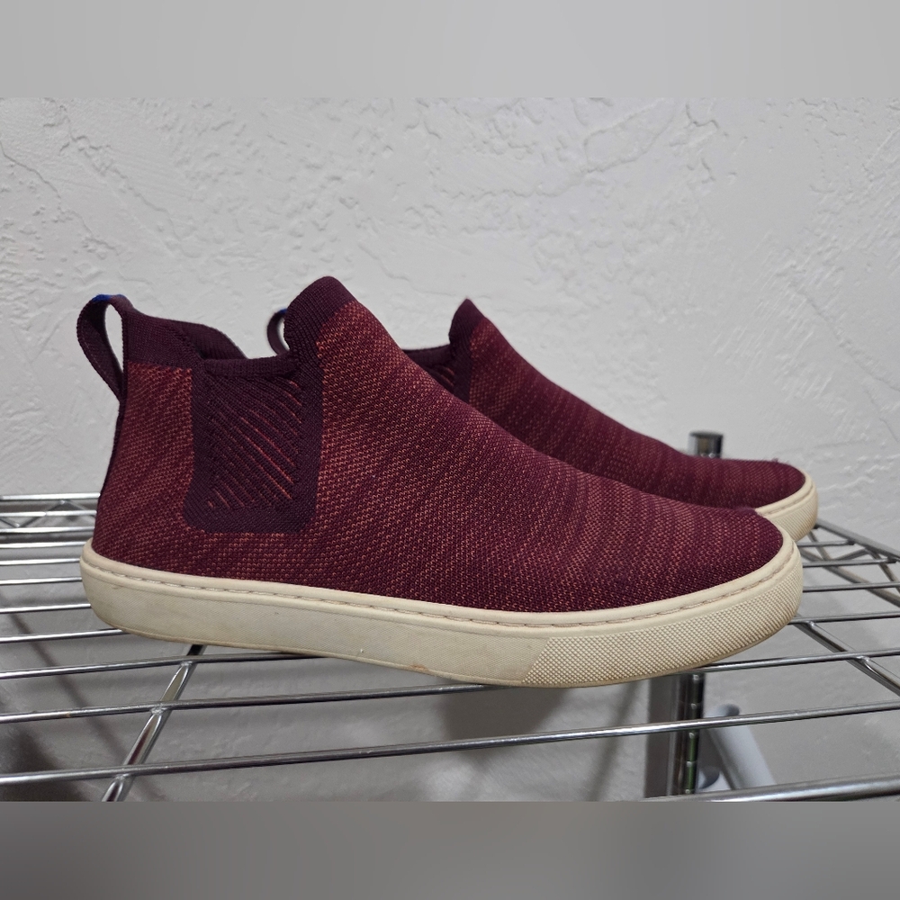 Women's Burgundy Slip-On Rothy's Booties